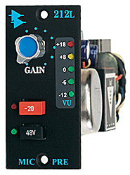 API 212L Discrete Mic Pre with Cinemag Transformers